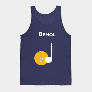 nota Bemol - flat note Tank Top